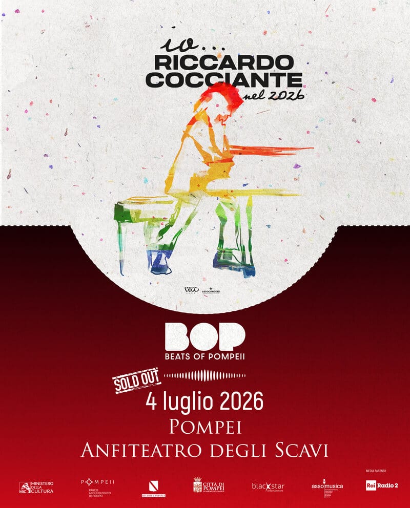 Manifesto Riccardo Cocciante — BOP 2026